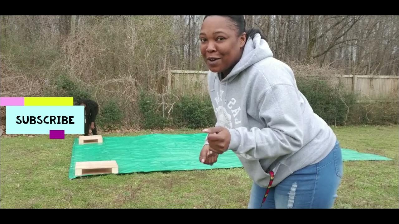 🌾Installing A Tarp To Kill Grass and Weeds In The Garden🌾 YouTube