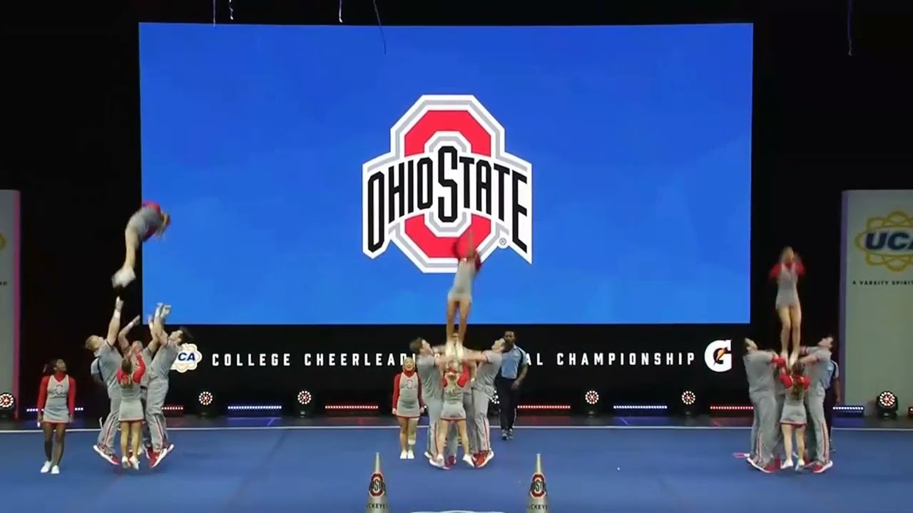 The Ohio State University Division IA Coed at UCA Nationals 2023 - Day 2