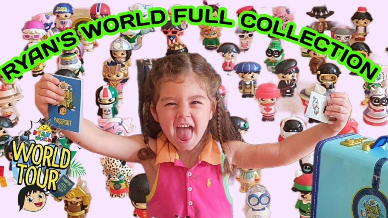 Ryan's World Toys Exclusive - Ryan's World World Tour Isabella gets the FULL collection!!!!