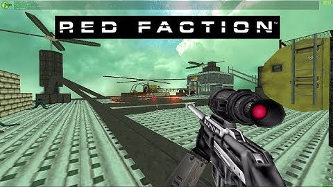 Red Faction 2020 Multiplayer Gameplay - DM-Airbase (first time playing)