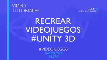💙 Video tutorial 3 Crear movimientos jugador videojuego Unity 3D profesor Ángel Aguinaga