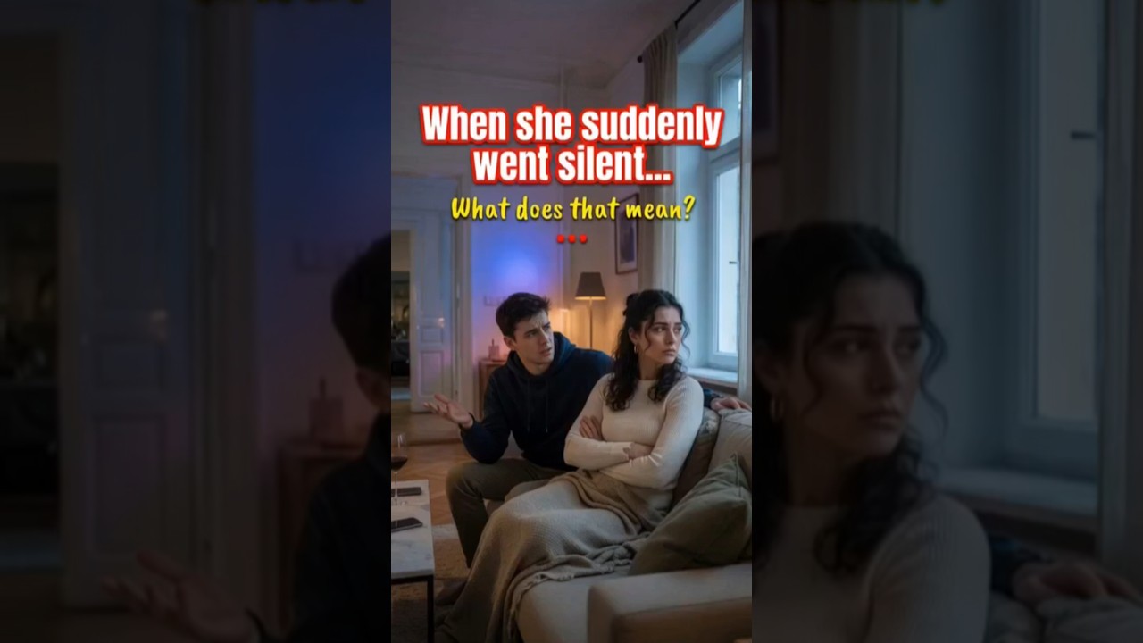 When She Suddenly Went Silent... What Does It Mean - The Psychology of Female Manipulation
