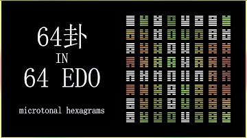 64卦 in 64 EDO | Microtonal Hexagrams (Dub)