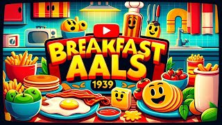 🥞✨ Breakfast Pals (1939) | Tüm Çizgi Film 📽️