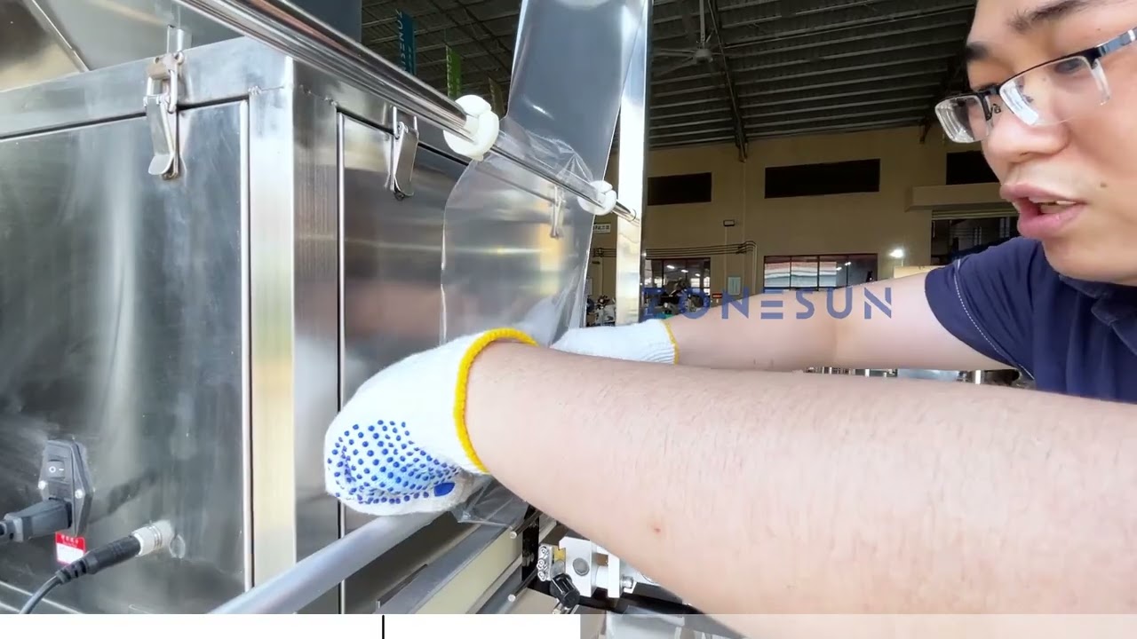 ZONESUN ZS-FSK50 Automatic Potato Chips Packing Machine Replace Molding Device