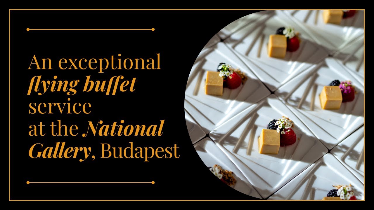 Flying Buffet at the National Gallery | Experience by Terra