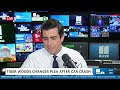 Tiger Woods changes plea after car crash