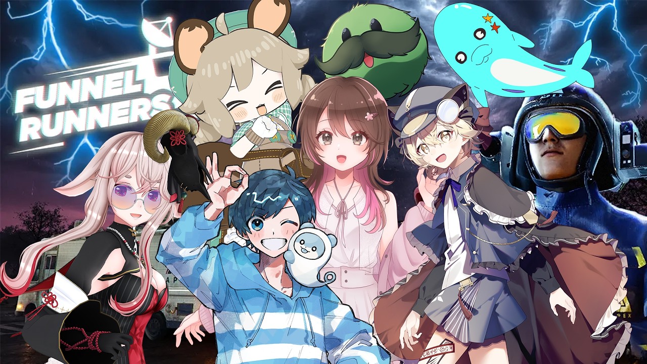 【# Funnel Runners】#仲良ﾋﾟ で脱出ゲームだ！！！！