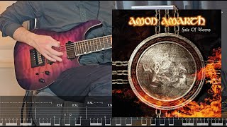 AMON AMARTH - The Beheading of a King (Guitar Cover with On Screen Tabs)