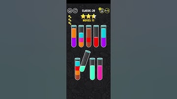 color water sort 3d level 20