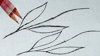 Awesome Creative Stitches Embroidery Design | Hand Embroidery For Beginners 