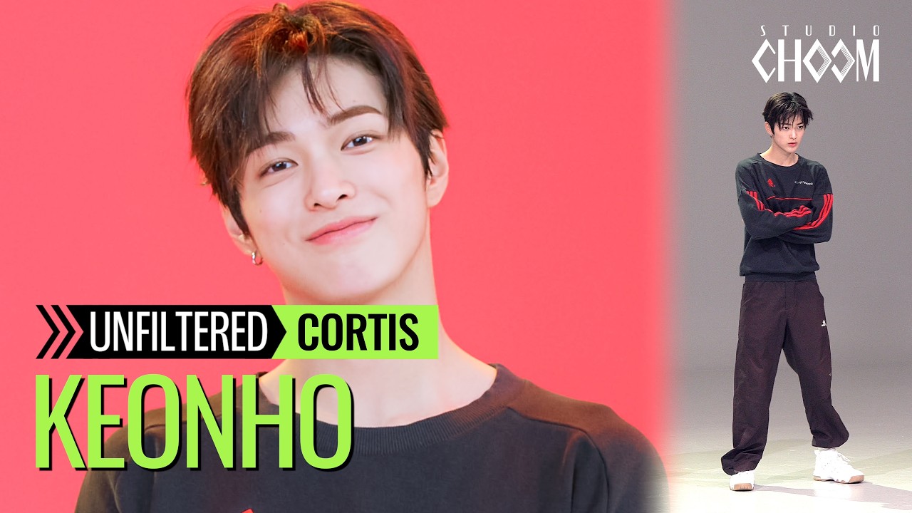 UNFILTERED CAM] CORTIS KEONHO(건호) 'REDRED' 4K | STUDIO CHOOM