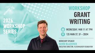 Grant Writing: 2026 Workshop Series for Musicians with David Blazevich