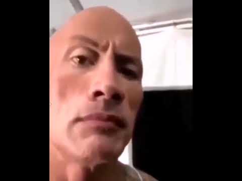 The rock eyebrow raise - Imgflip