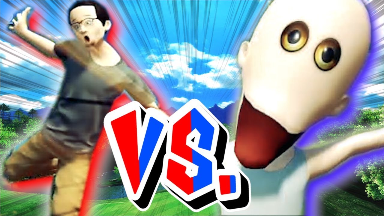 【２人実況】おっさん VS. 怪物  のゴルフ対決！【New みんなのGOLF】