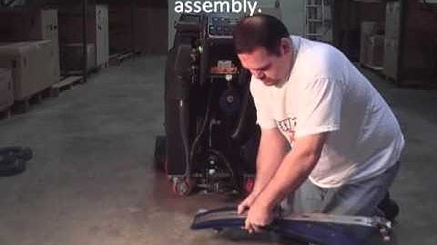 How To Change Squeegee Blades On An Auto Scrubber