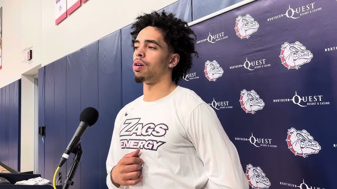 Gonzaga's Ryan Nembhard on Selection Sunday - YouTube