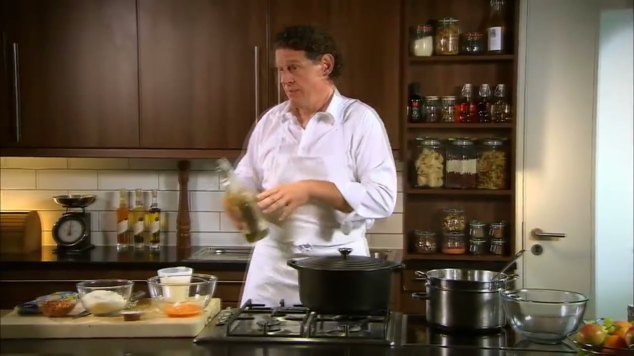 Marco Pierre White never bothers putting olive oil in his pasta water