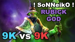 ! SoNNeikO ! Rubick GOD Vs Miracle- Storm Spirit  - 9k Vs 9k - [Dota 2 Ranked Gameplay]