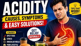 Acidity Explained: Causes, Symptoms & Easy Home Remedies! 🔥#ayurveda #acidente