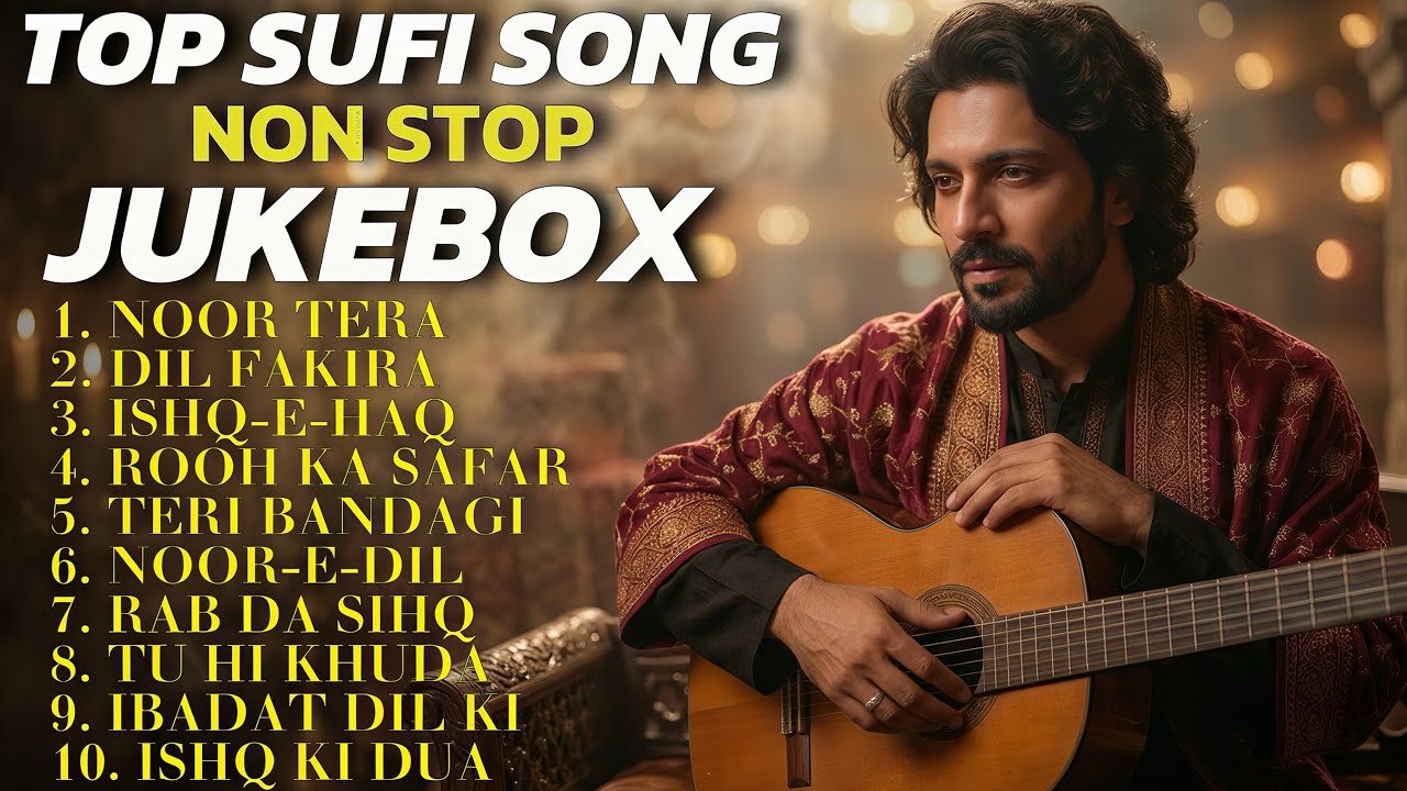 Top Sufi Songs 2026 | Non Stop Sufi Jukebox | Dil Fakira, Noor Tera | Soulful Sufi Collection