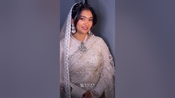 Prettiest bride all dolled up for her Nikkah ❤️ #makeup #bridelmakup #wedding