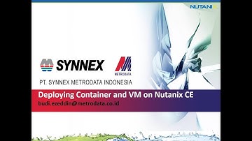 Deploying VM on Nutanix CE by Budi Ezeddin
