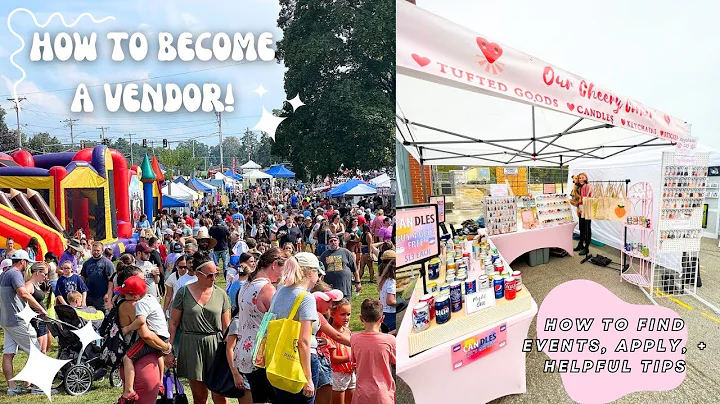 How to find vendor events! // discovering, applying, + tips to finding the most successful markets