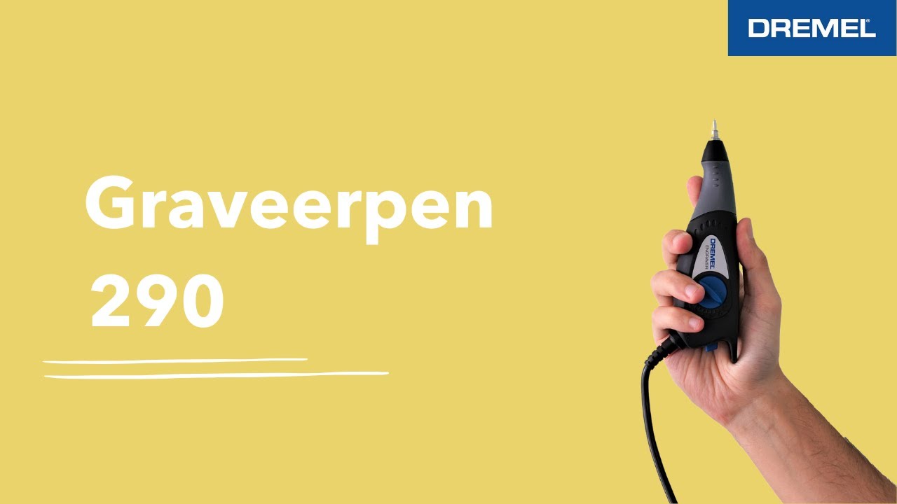 Dremel Graveerpen 290 - Variabel graveergereedschap