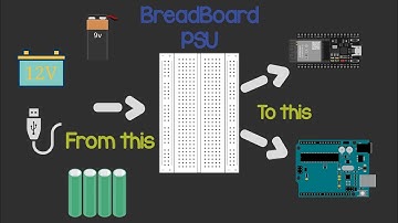 New Breadboard power supply for Arduino and ESP32!