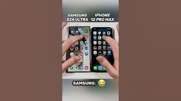 Samsung S24 Ultra vs iPhone 12 Pro Max ⚡ Can Apple Hold Its Ground? 😬 #shorts