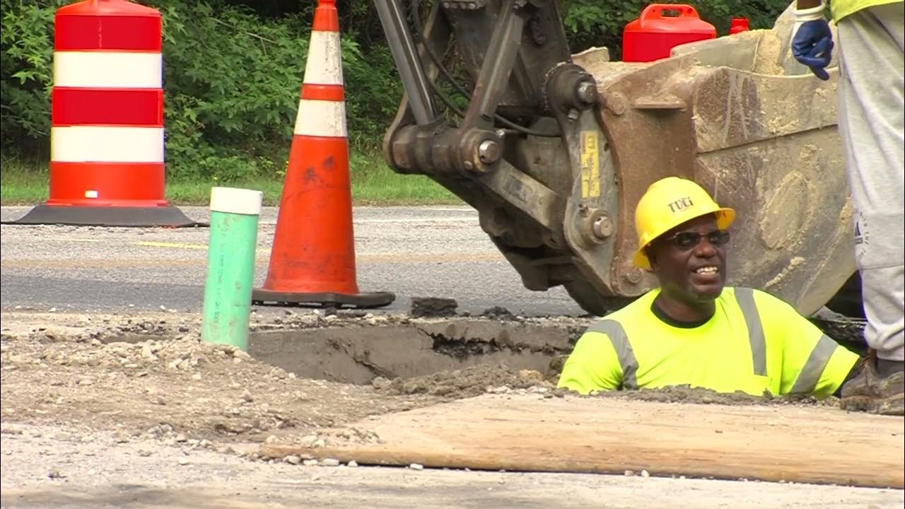 Centerville Water Main Project Update YouTube