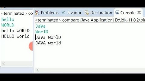 UpperCase LowerCase Conversion | Strings in JAVA | Subscribe