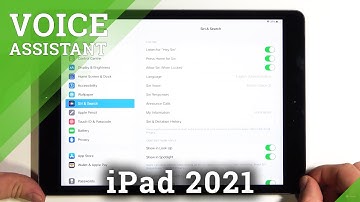 How to Allow Siri on iPad 2021 Lock Screen – Manage Siri Settings