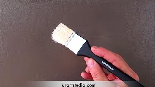 White Flowers in Glass Vase | Step-by-Step Acrylic Painting Techniques | Easy for Beginners