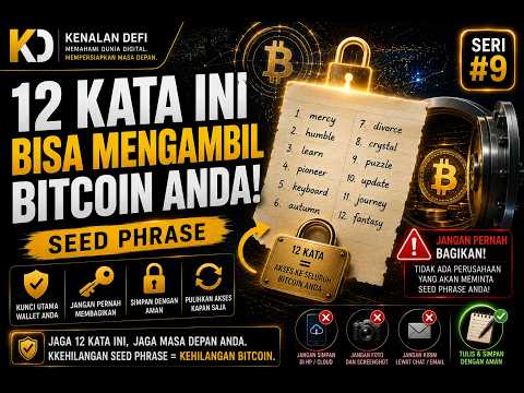 Apa Itu Seed Phrase? Rahasia Keamanan Wallet Bitcoin