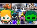 Minecraft Movie Toy Collection Unboxing|ALL PLUSH MINECRAFT|Lego The Zombie Cave Review