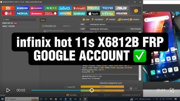 infinix hot 11s X6812B FRP GOOGLE ACCOUNT bypass with UNLOCKTOOL