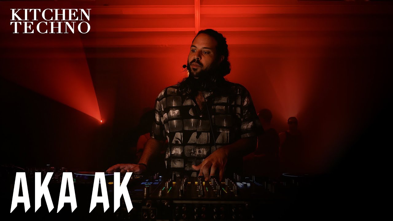 Aka AK at KITCHEN TECHNO | Psychedelic Techno