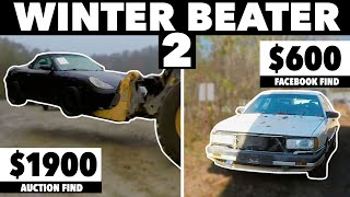 Winter Beater Porsche Boxster and Audi 5000S Pick Up | Winter Beater 2 | ECS Tuning