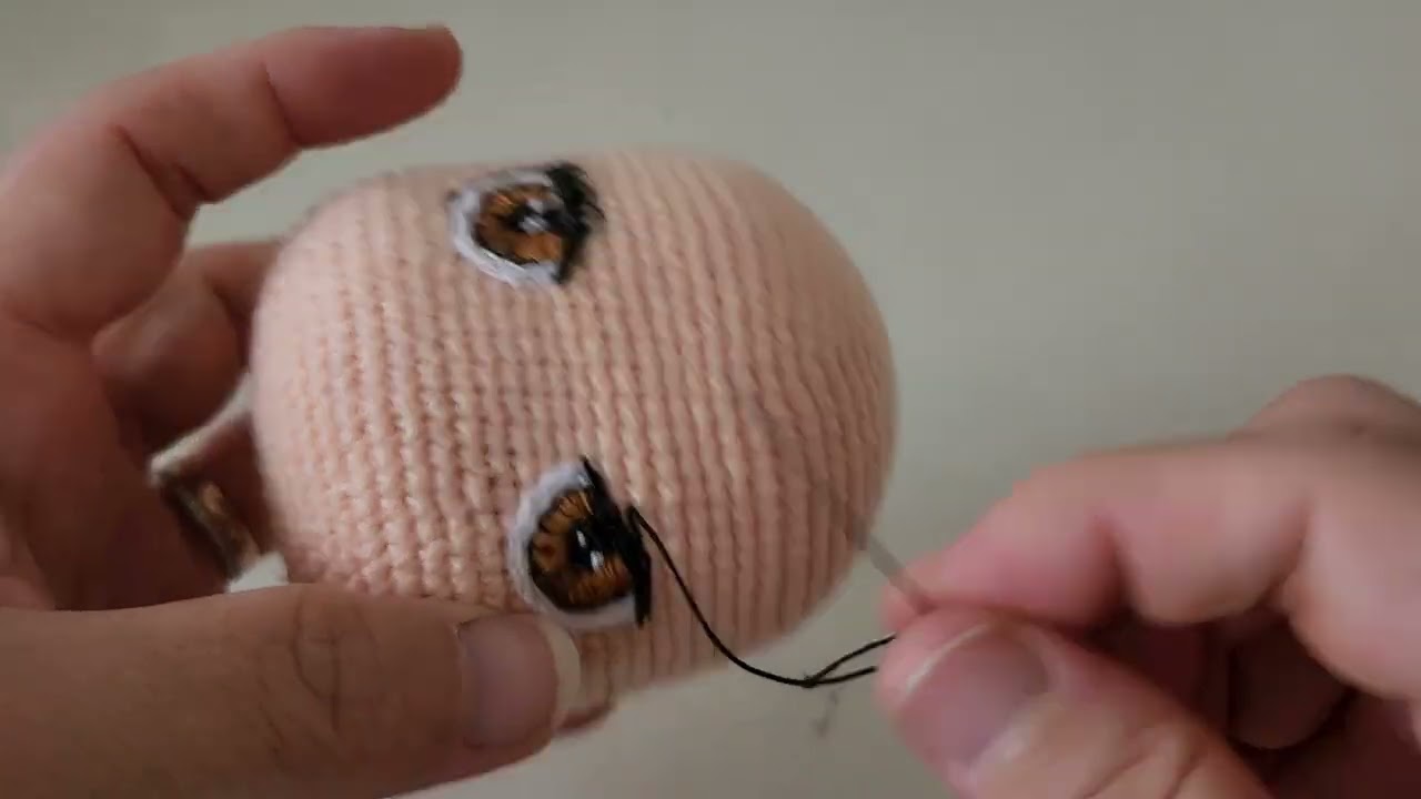 CLARA DOLL GÖZ YAPIMI 2. BÖLÜM VE BURUN KAŞ YAPIMI