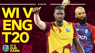 Jason Holder Takes 4-7 and Brandon King Smashes 52* | West Indies v England T20 International