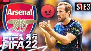 OUR FIRST NORTH LONDON DERBY | FIFA 22 ARSENAL CAREER MODE S1E3