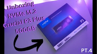 Unboxing - SSD Crucial P3 500GB