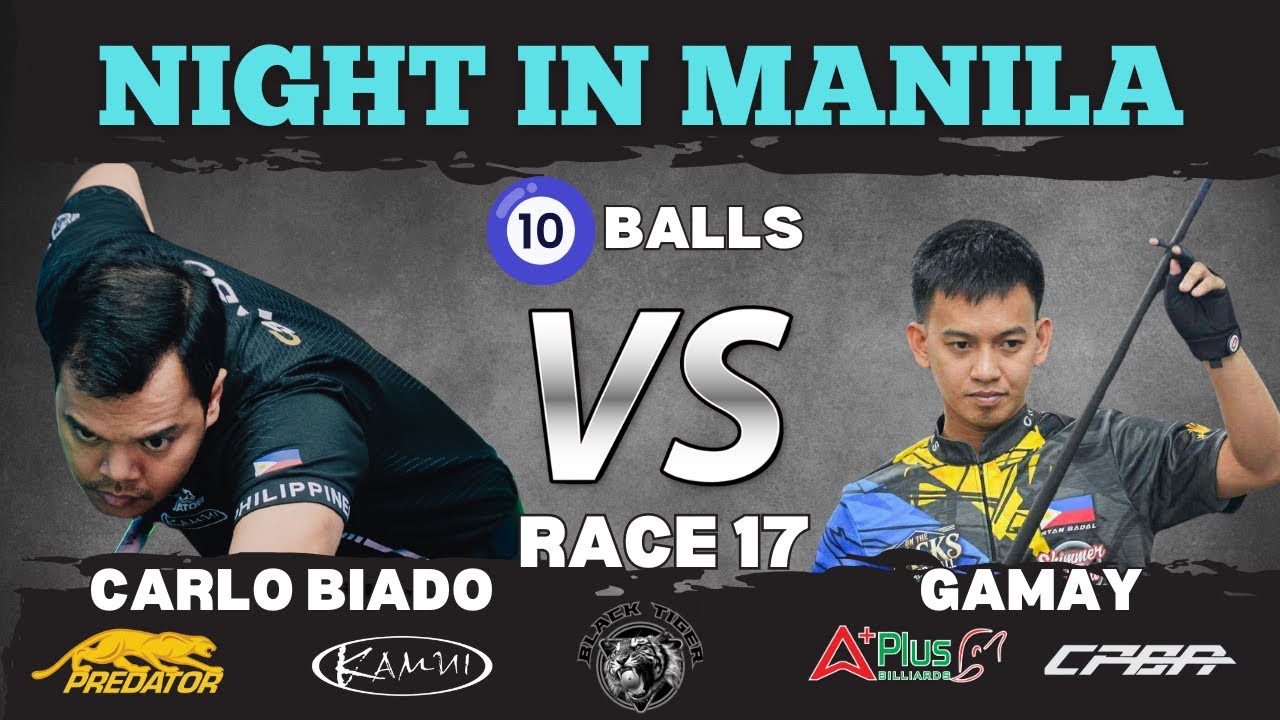 PART2 | Carlo Biado VS GAMAY | 10 Ball | Parehas