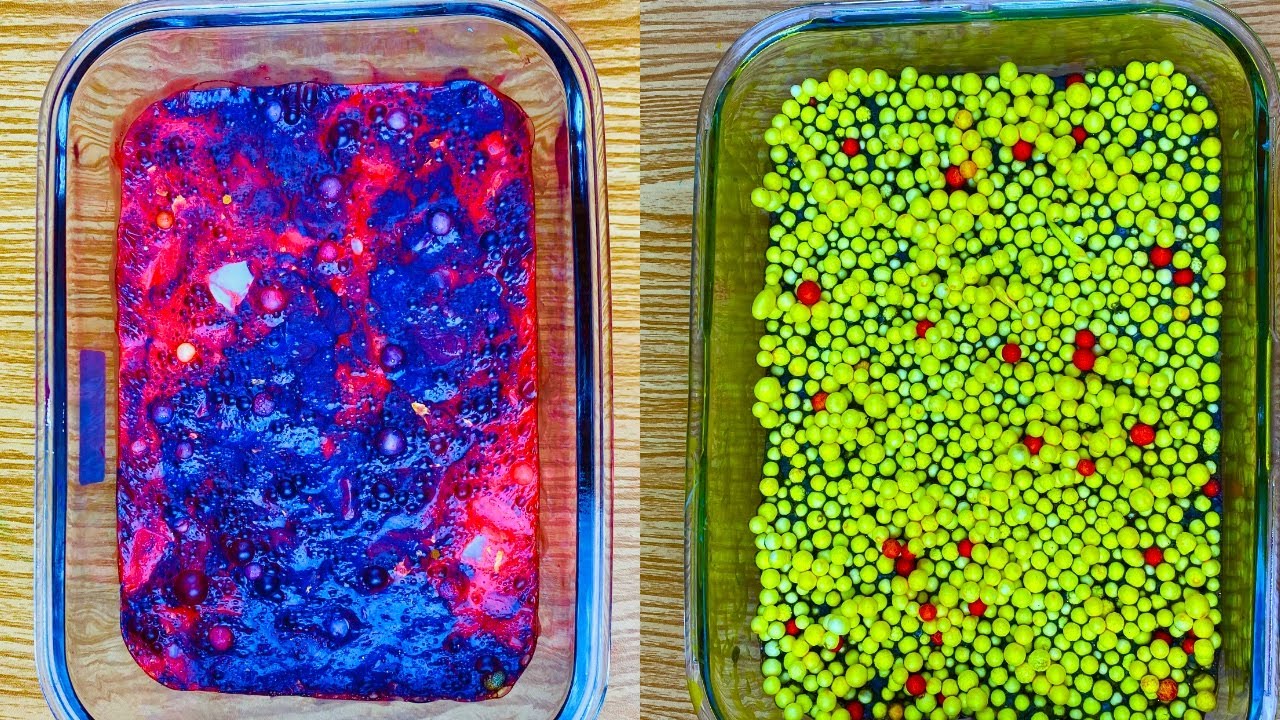 Oddly satisfying slime sounds at Night !! ASMR Relaxation/ pk 102