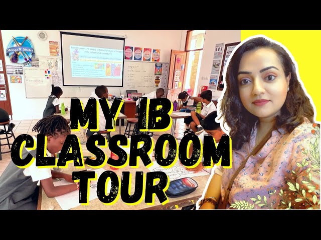 IB Class Room Tour | International Class Room Tour | Art Room Tour IB PYP/MYP | Teach International class=