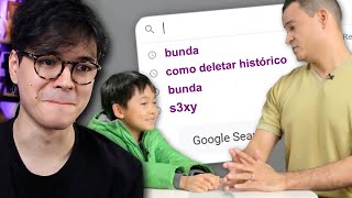 Os pais leram o histórico de pesquisa dos filhos e se arrependeram...