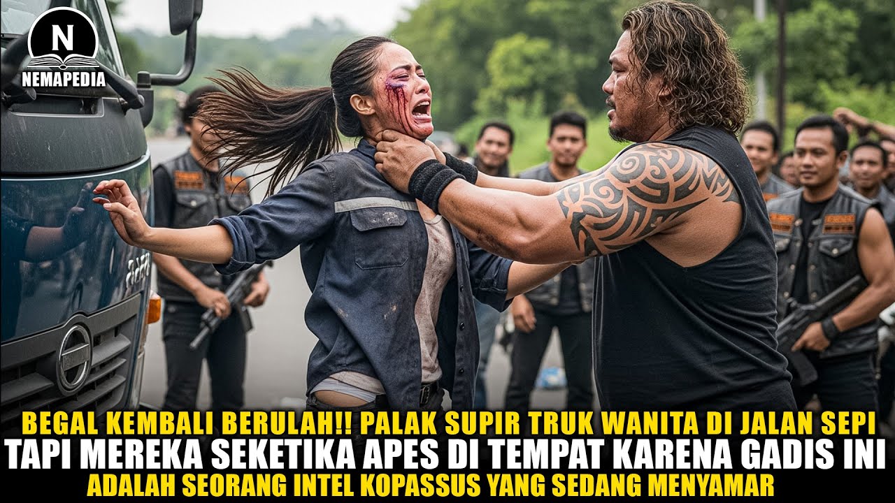 BEGAL KEMBALI BERULAH‼️NEKAD PALAK SOPIR TRUK CEWEK, TERNYATA CEWEK YG MEREKA BEGAL ADALAH INTEL