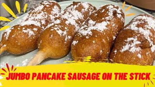 Homemade Jumbo Pancake Sausage on the Stick! by SoulfulT 6,717 views 1 month ago 17 minutes